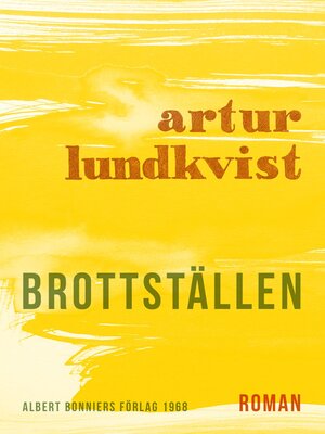 cover image of Brottställen